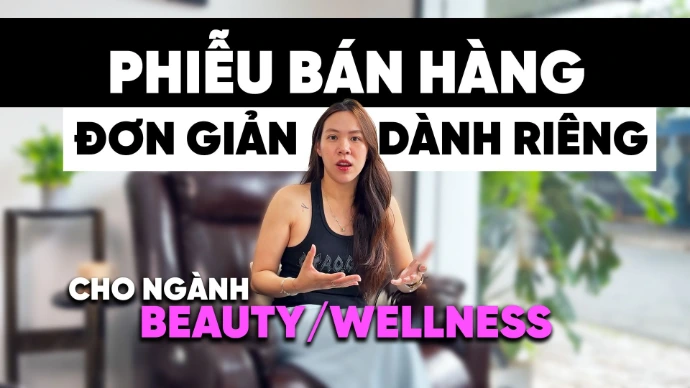 Phễu bán hàng đơn giản cho ngành Beauty/Wellness